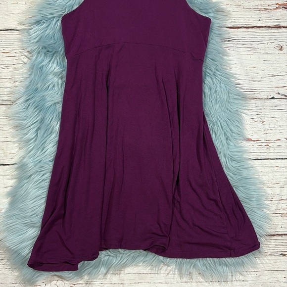 Athleta Santorini Thera Mini Dress in Velvet Plum Purple Petite - Picture 8 of 9